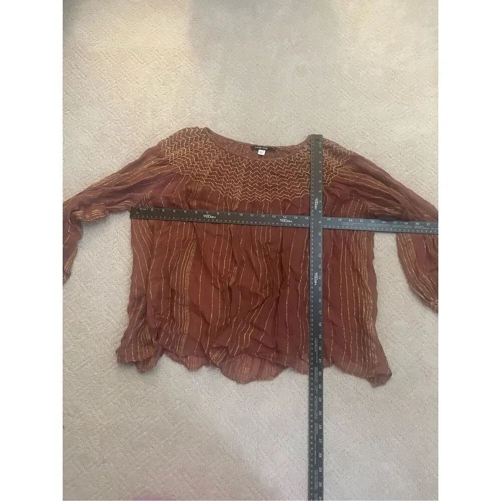 Love Sam Sheer Blouse - Picture 2 of 6